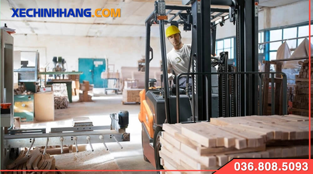 Xe nâng dầu không đề được