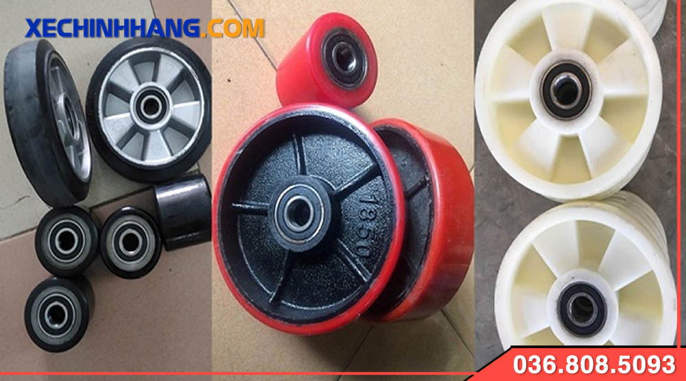 bánh xe nâng tay thấp