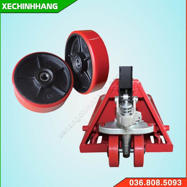 bánh xe nâng tay thấp cơ khí