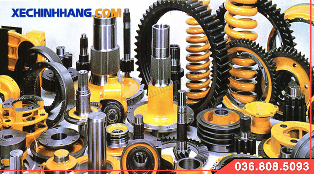 Phụ tùng xe nâng gắp contaier
