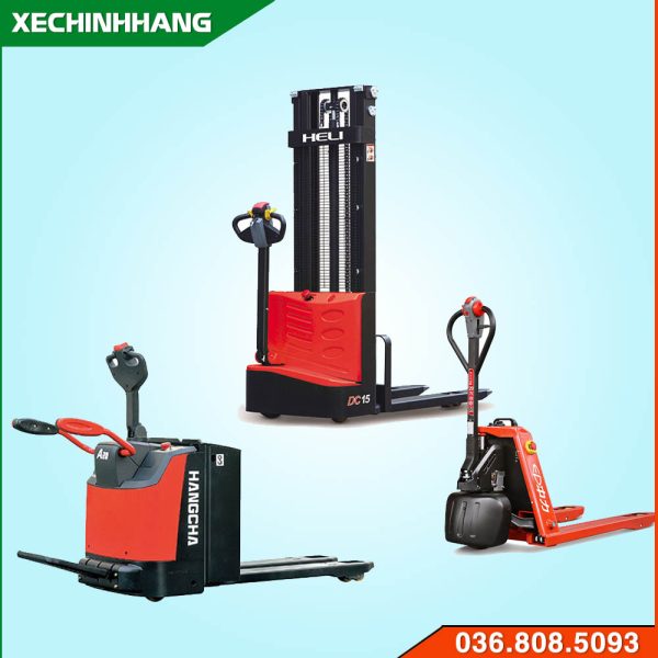 Xe nâng đẩy tay điện