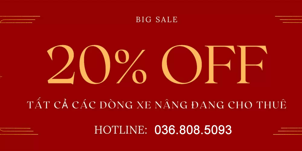 Bảng giá thuê xe nâng