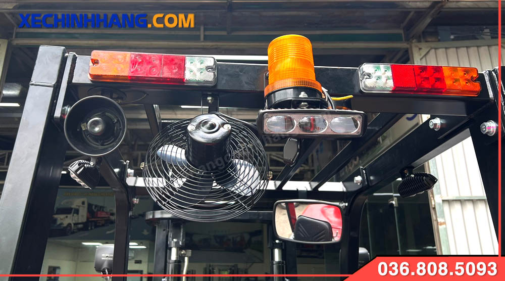 Trang bị đặc biệt trên xe nâng dầu 5 tấn Hangcha