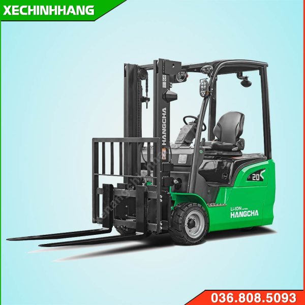 Xe nâng điện 3 bánh Hangcha 2 tấn dòng X