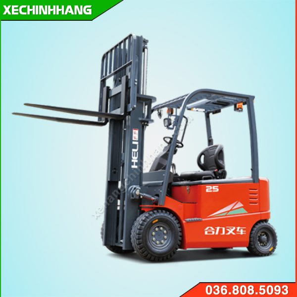 Xe nâng điện Heli 2.5 tấn