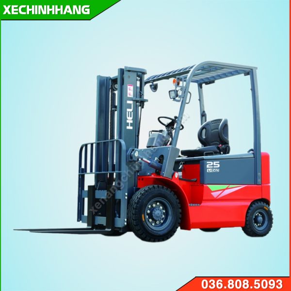 Xe nâng điện Heli 2.5 tấn