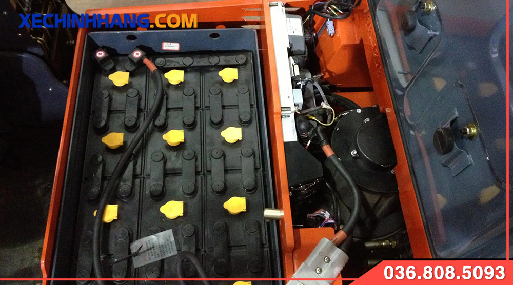 Ắc quy xe nâng điện Heli 1.5 tấn ngồi lái