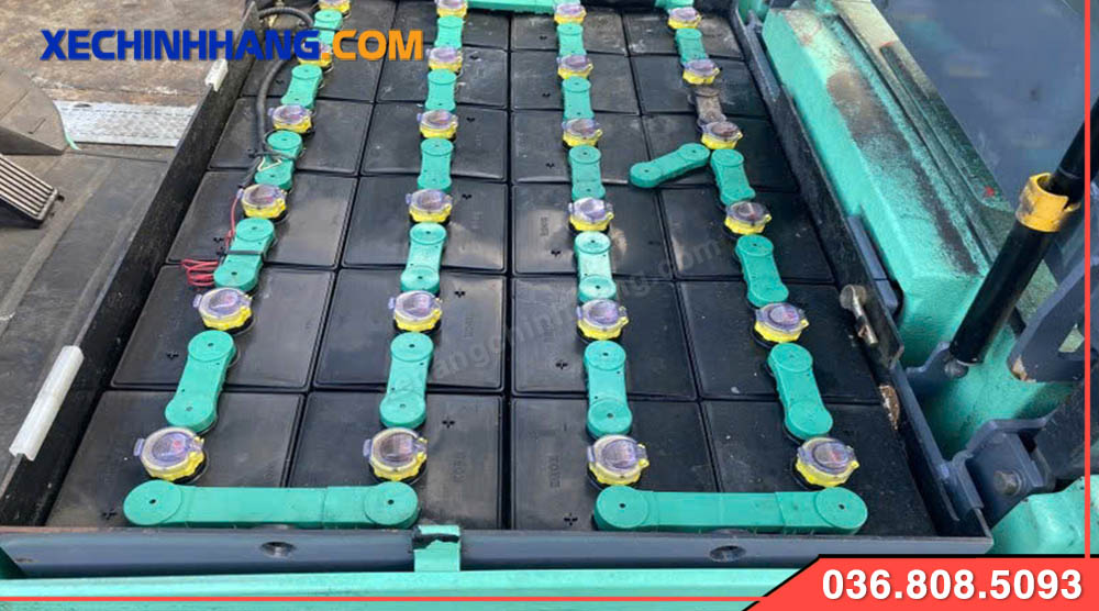 Bình điện Xe nâng điện Nichiyu 1.5 tấn cũ