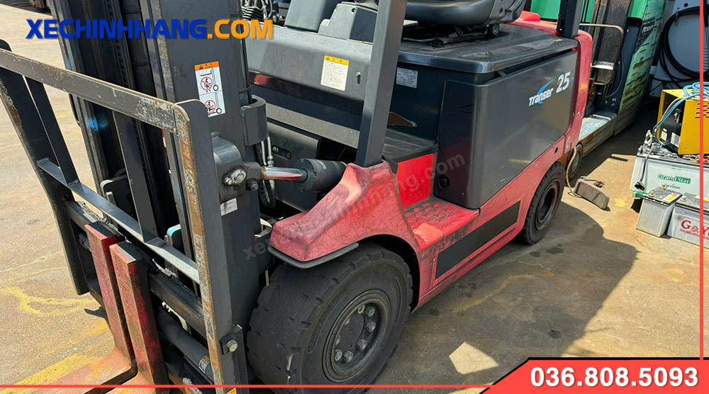 Khung nâng xe nâng điện 2.5 tấn Nichiyu cũ