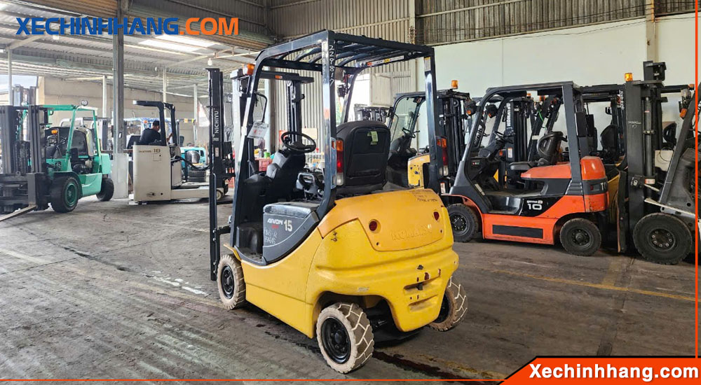 Xe nâng Điện Komatsu 1.5 tấn hàng bãi