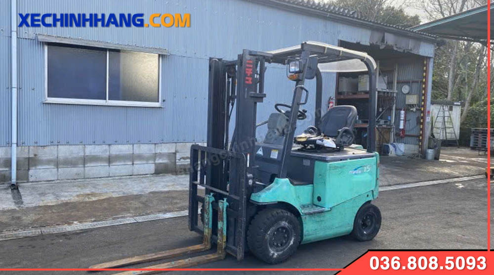 Xe nâng điện Nichiyu 1.5 tấn cũ