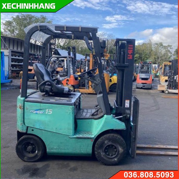 Xe nâng điện cũ 1.5 tấn Nichiyu Bãi