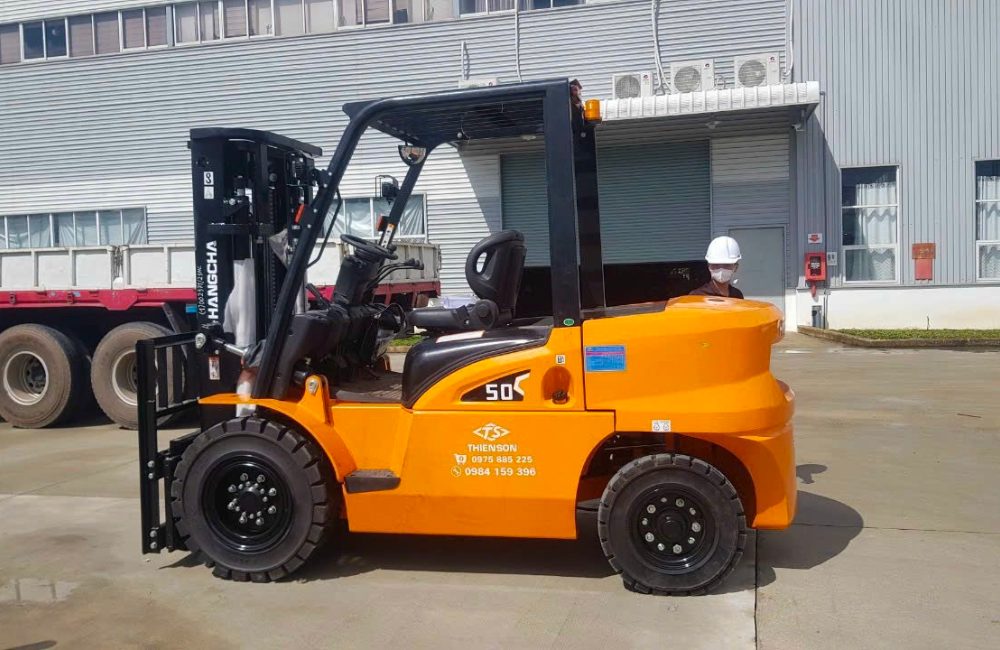 Xe nâng dầu 5 tấn Hangcha X series