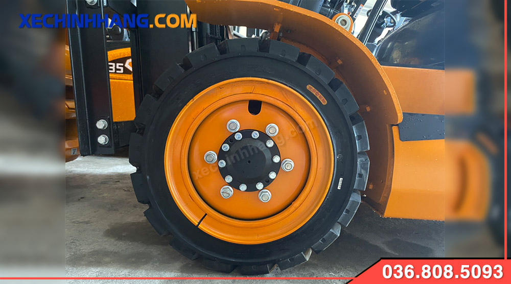 Bánh xe nâng dầu 4 tấn hangcha